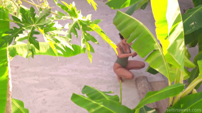 Seltin Sweet - Zanzibar Tropical Yoga - ASMR Porn Video & Massage XXX | Fullthot