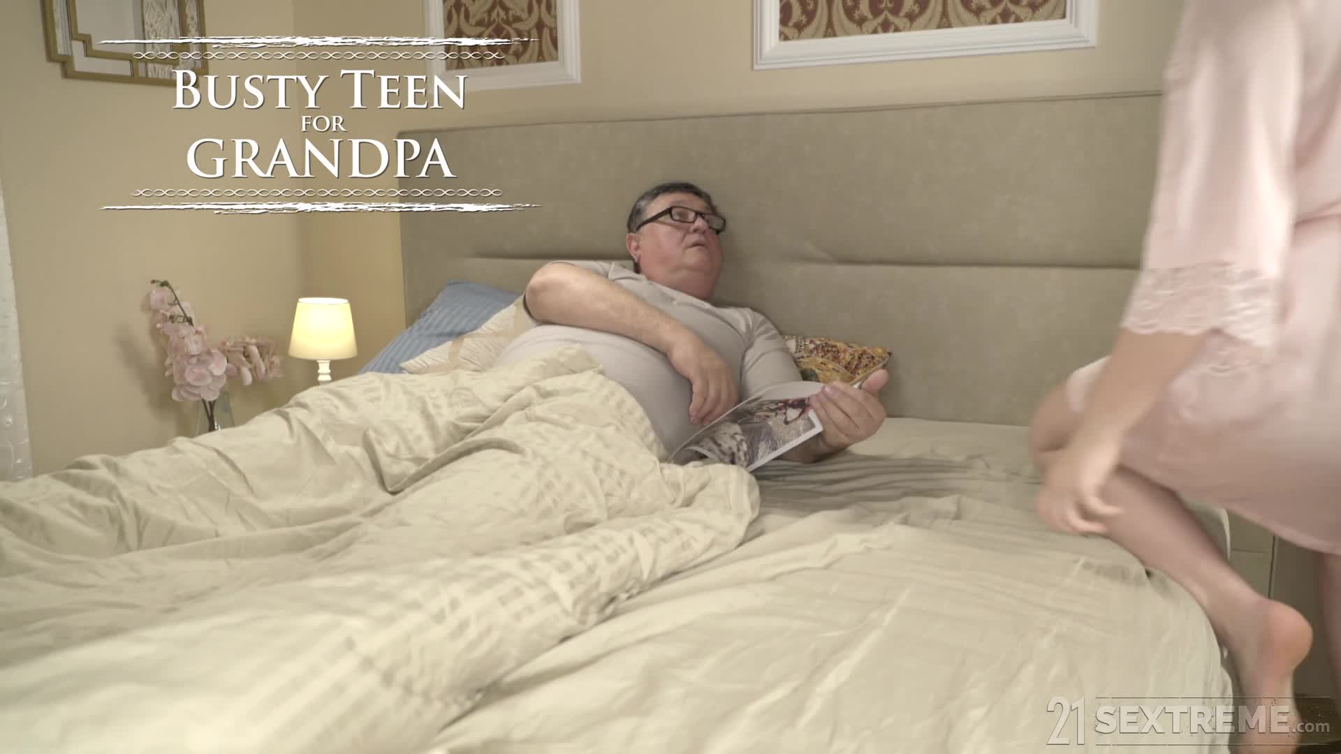 GrandpasFuckTeens - Diana Rius - Busty Teen For Grandpa