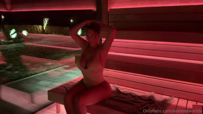 Alannasworldx Takes On Nicholas Ferres' BWC - Big Boobs, Blowjob, Sex, Sauna, Bathroom, Shower, Cowgirl, Missionary, Cum In Mouth, Standing Doggystyle, Standing Sex, Big Tits, Big Ass, Jiggly Ass, Jiggly Boobs, Doggy Style, POV, POV Blowjob - ASMR Porn Video & Massage XXX | Fullthot