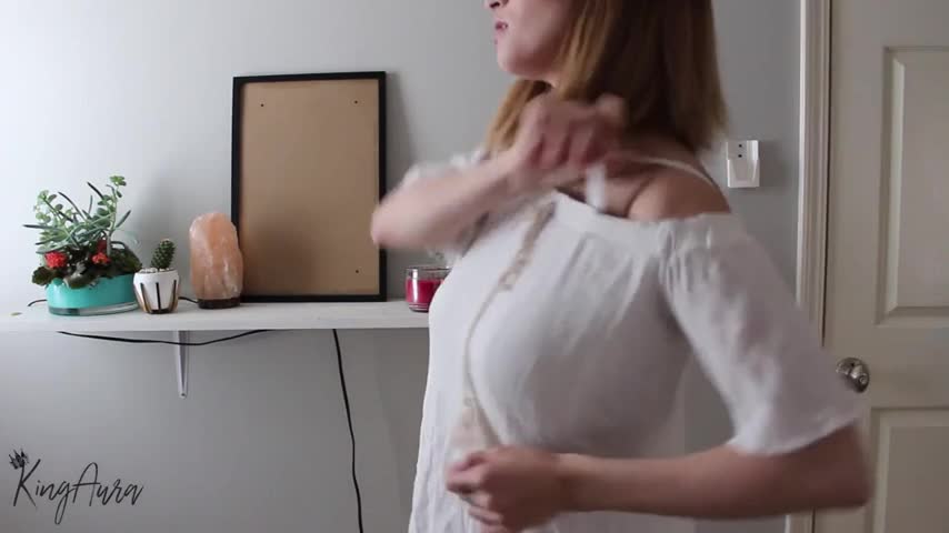 Busty Milf - Strip And Fingering