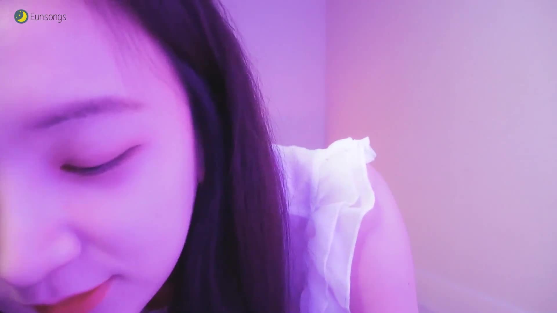 Eunsongs Asmr Boobs White Lingerie