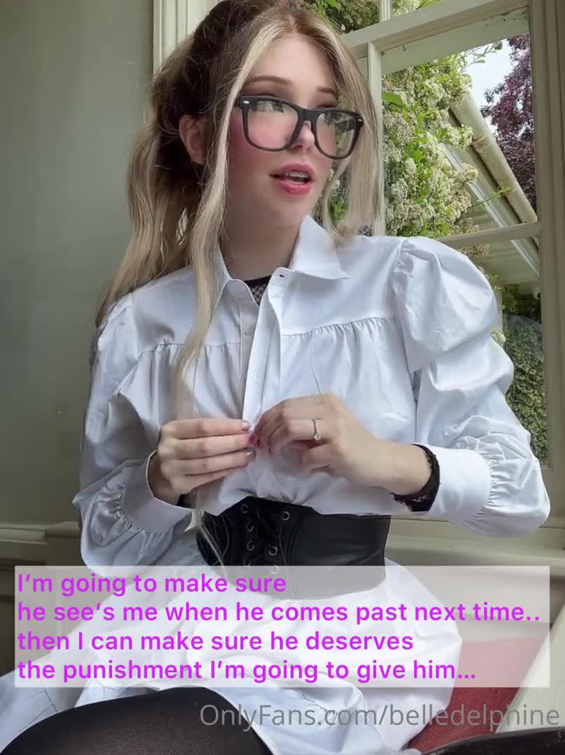 Belle Delphine Dildo Fuck Dominant Roleplay