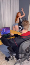 Amouranth Nude Blowjob While Gaming Ss - ASMR Porn Video & Massage XXX | Fullthot