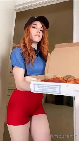 Amouranth Pizza Delivery Blowjob Leakss Video