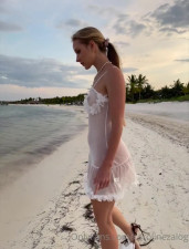 Caroline Zalog Tits Wet Sheer Lingerie Pov - ASMR Porn Video & Massage XXX | Fullthot