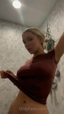 Abby Rao Nude Shower Nip Slip PPV Ss