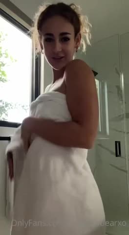 Claire Stone 99 Shower Thong Tease PPV