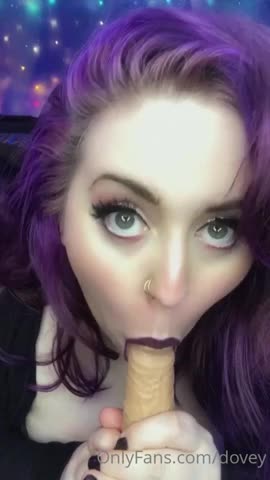 Dovey Asmr Dildo Blowjob Porn
