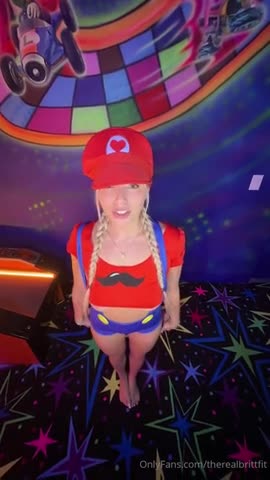 Therealbrittfit Super Mario Cosplay Sextape