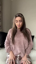 Christina Khalil Nude See Through Brown Lingerie - ASMR Porn Video & Massage XXX | Fullthot