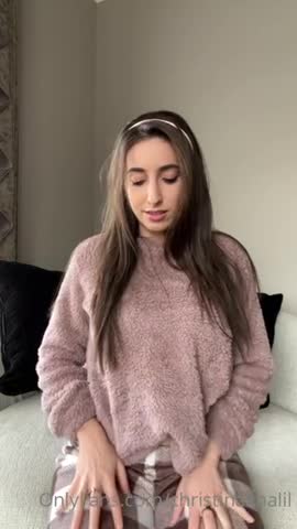 Christina Khalil Nude See Through Brown Lingerie