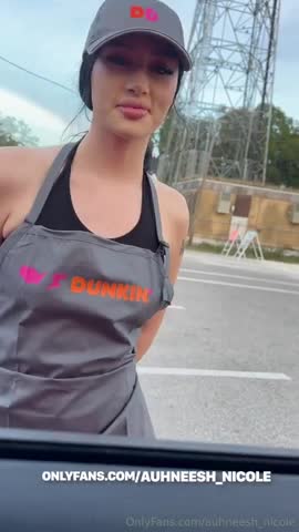 Auhneesh Nicole Dunkin Donut Waitress Car Sextape Video 5klmnopqrs