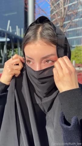 Ruth Lee Hijabi Beauty Fucked In Public Bathroomss