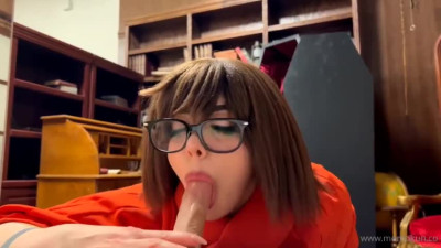 Momokun Velma Cosplay Blowjob Fucks - ASMR Porn Video & Massage XXX | Fullthot