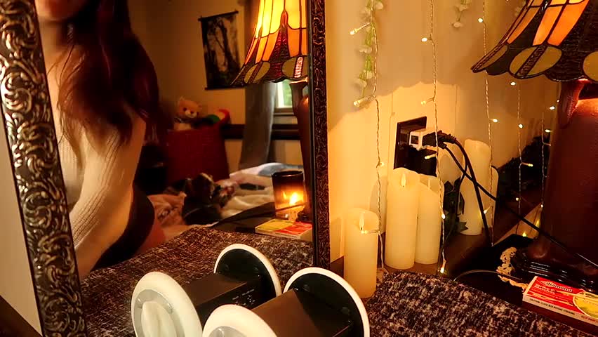 Aftynrose Asmr Teasing My Self In Front Of A Mirror