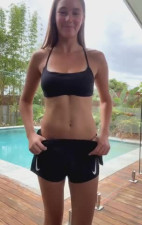 Ella Alexandra Nude Poolside Striptease Bcde - ASMR Porn Video & Massage XXX | Fullthot