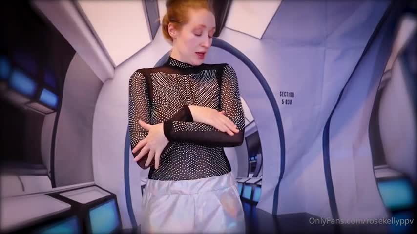 Rose Kelly Nude Double Dildo Masturbation