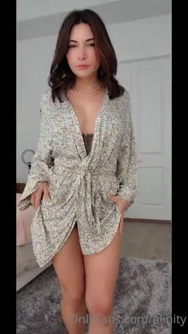 Alinity Sexy Strip Nude Pussy Tease PPV Sss