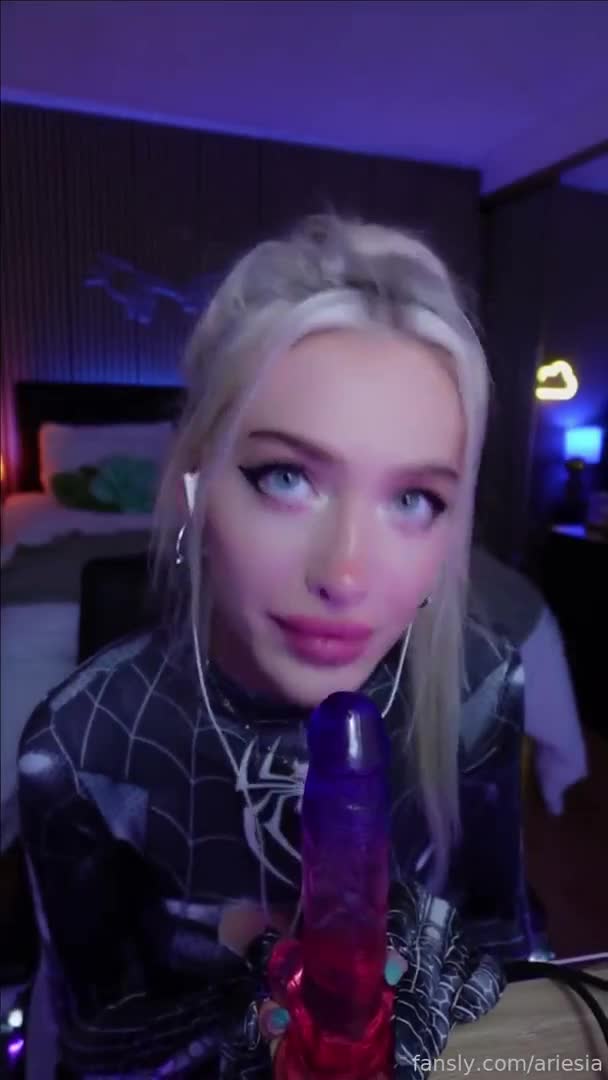Ariesiatv Spidergirl Asmr Joi Dildo Blowjob Ed