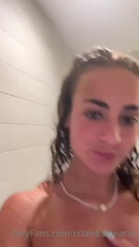 Claire Stone Nude Wet Shower PPV A
