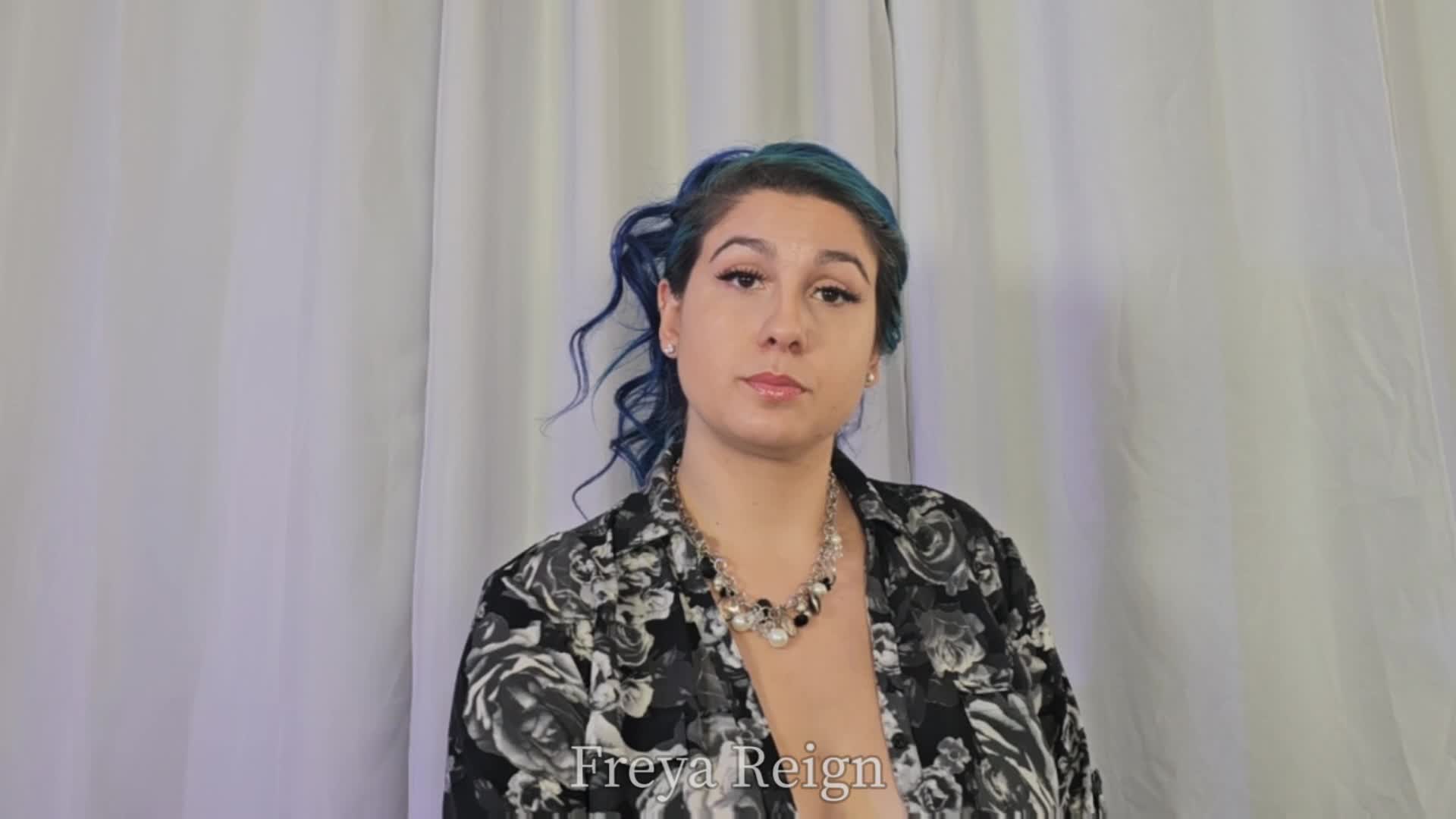 Freya Reign - Skipping Class 2 Jerk Off Youre In Big Trouble W Step-Mom