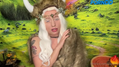Viking wife welcomes you home from war