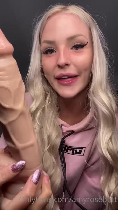 ASMR Network - Solo Dildo Fun Time | Sucking & Self Fuck