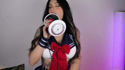 Ellie Alien - ASMR (Anime Girl) Ear Licking & Lollipop Licking - ASMR Porn Video & Massage XXX | Fullthot
