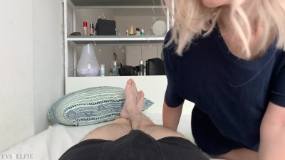 Eva Elfie Creams On Her Guy's Cock And Eats His Cum - 4K - American - ASMR Porn Video & Massage XXX | Fullthot