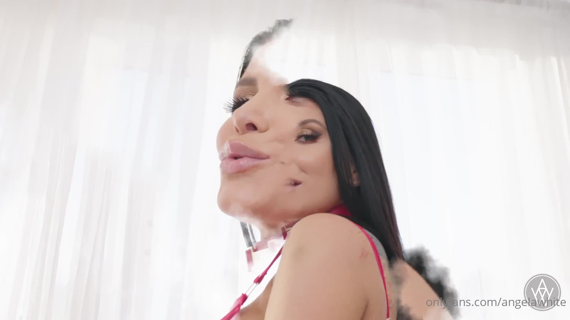 Angela White & Romi Rain - OIL DRENCHED threesome - Sex - Threesome - Cunnilingus - Natural Big Tits - Big Nipples - Oil Play - Ass Licking - Tattoos - Bubble Butt - Doggy Style