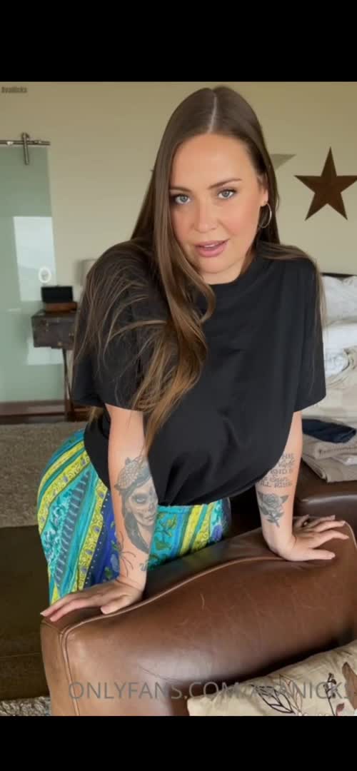 Ava Nicks With Great Ass & Tits Fucks Lucky Guy - Sex - Blowjob - 4K - Natural Big Tits - Big Nipples - Tattoos - Handjob - Gagging - Doggy Style - Bubble Butt