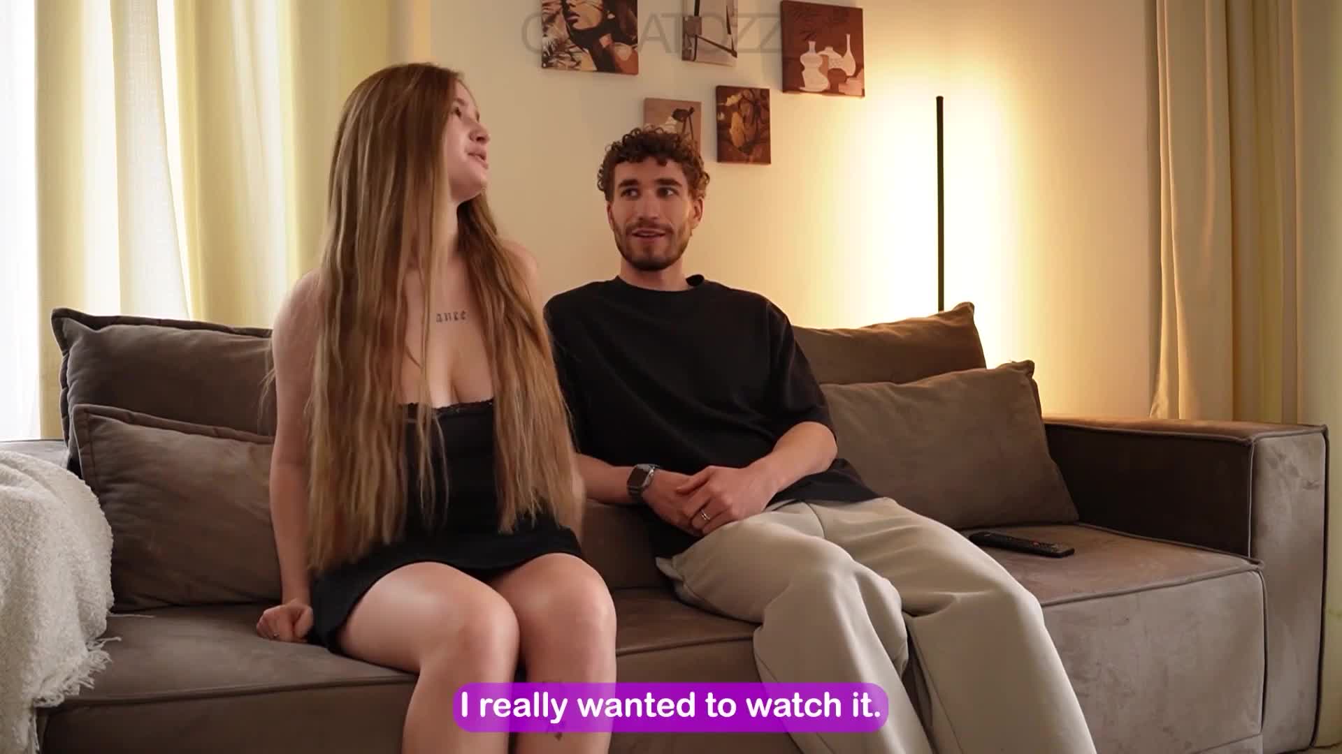 Comatozze Gets Fucked While Watching A Movie - Big Boobs - PAWG - Sex - Feet - Blowjob - Amateur - Big Ass - Big Lips - Big Pussy - Perfect Pussy