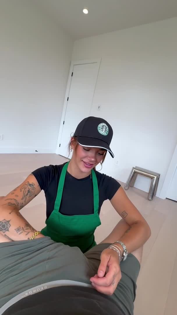 Ari Kytsya Takes Cock After Her Shift - Sex - Blowjob - Waitress