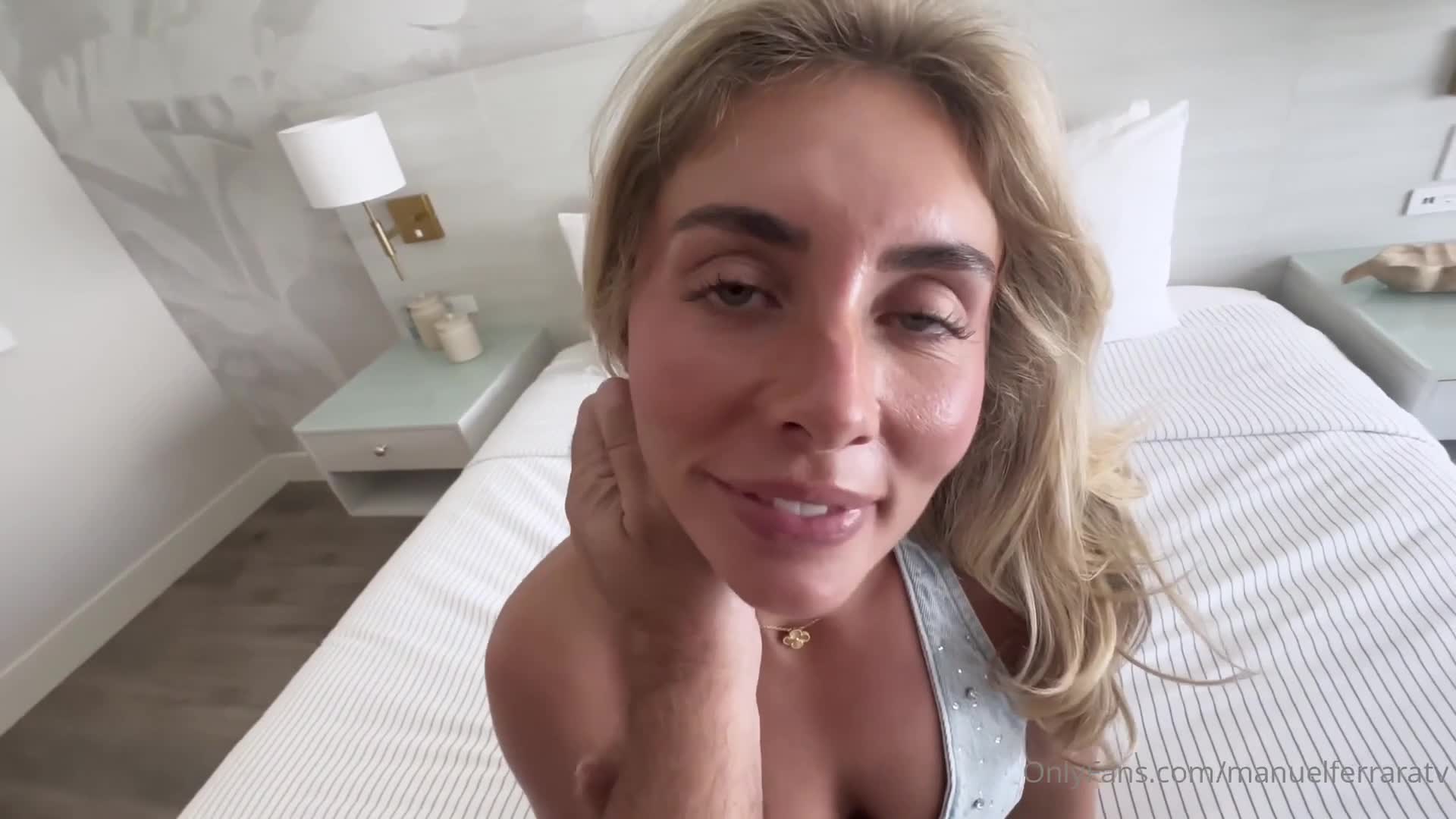 Bonnie Blue Makes Manuel Ferrara Cum Twice - Blowjob - Sex - Big Cock - Small Tits - Moaning - Cunnilingus - Gagging - Cowgirl - Doggy Style - Reverse Cowgirl