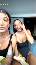 Faye Kytsya And Baylee Adami Sucks And Jacks Off A Dildo - Striptease - Blowjob - Deep Throat - Brunette - Dildo - Boob Massage - Tattoos - POV - Brunette Blowjob - Dildo Sucking - ASMR Porn Video & Massage XXX | Fullthot