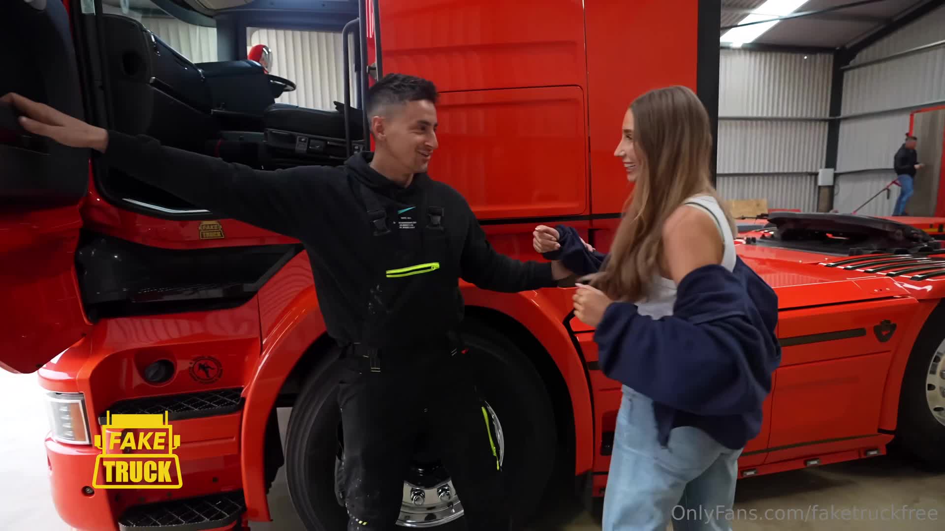 Lily Phillips Gets Gang Banged By Truckers - 4K - Blowjob - Gang Bang - Sex - European - British - OnlyFans Model - Blonde Gangbang - Gangbang - Group Fuck
