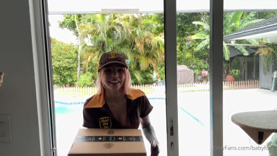 Delivery Girl BabyFooji's Solo Pleasure - Masturbation - OnlyFans - Blonde - Fingering - Sex Toy - Jiggly Ass - Dildo Riding - Solo - Tattoos - Solo Dildo - ASMR Porn Video & Massage XXX | Fullthot