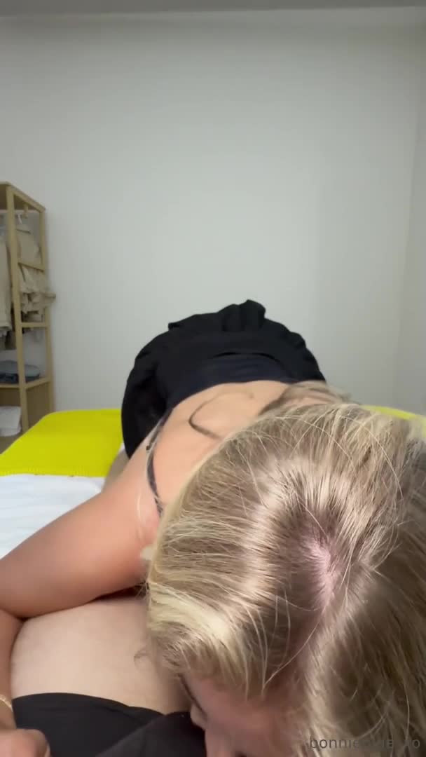 Bonnie Blue's Bedroom Fuck Tape - Sex - Blowjob - Handjob - Blonde - Cowgirl - Sex Tape - Boobs - Bedroom - British - Blonde Blowjob