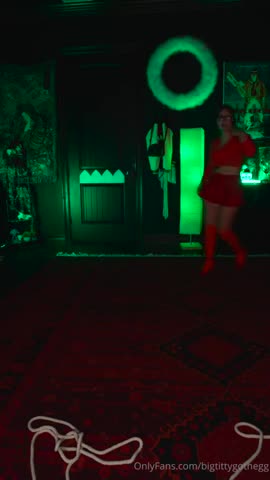 BigTittyGothEgg As Velma Sits On A Huge Dildo - Masturbation - Sex - Ass - Big Boobs - HD - Goth Solo - Velma Cosplay - Milkers