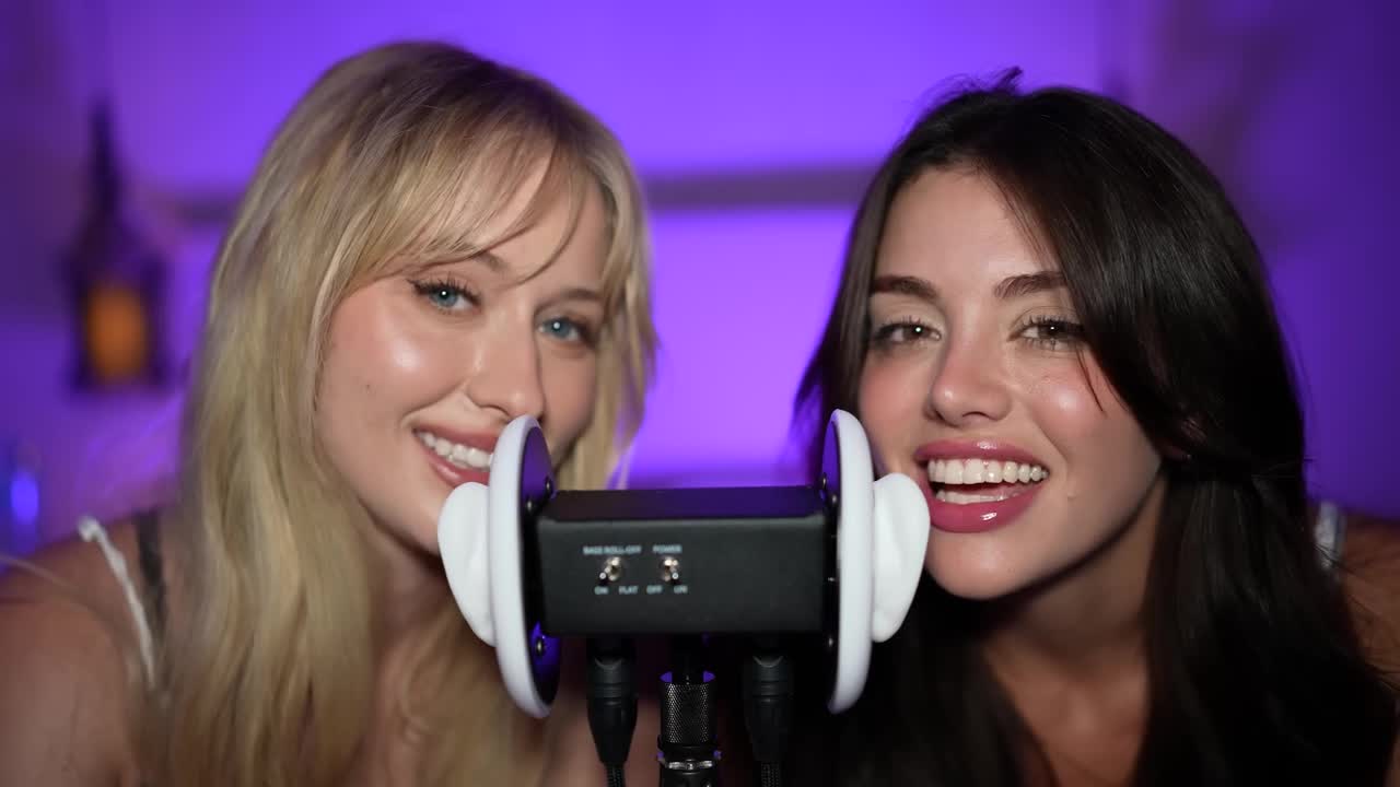 Emily Black x Lena Polanski - Teaching My Friend ASMR For The First Time + COUNTDOWN