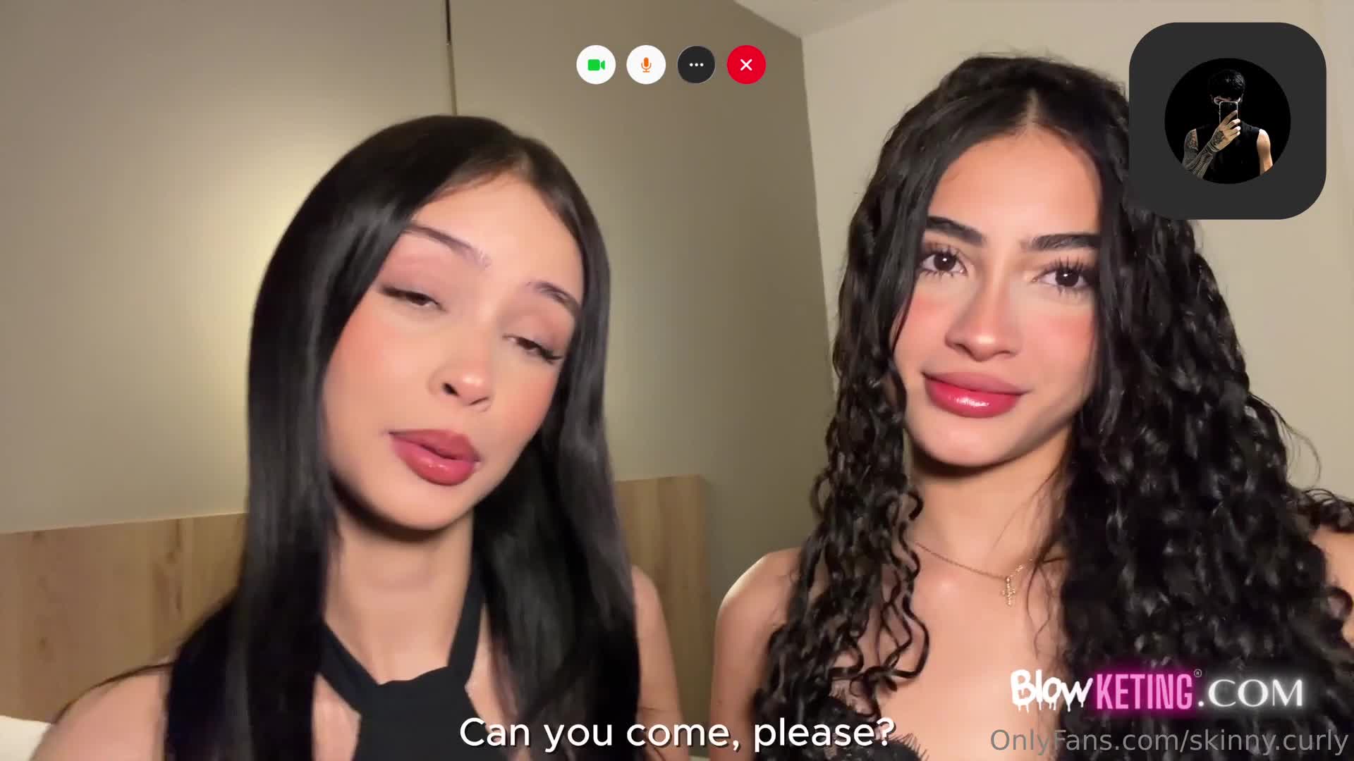 Kattedoll & Skinny.Curly's Intense Threesome - Blowjob - Sex - Threesome - Lesbian - POV - POV Blowjob - POV Threesome - Sloppy Blowjob - Sloppy - Teen