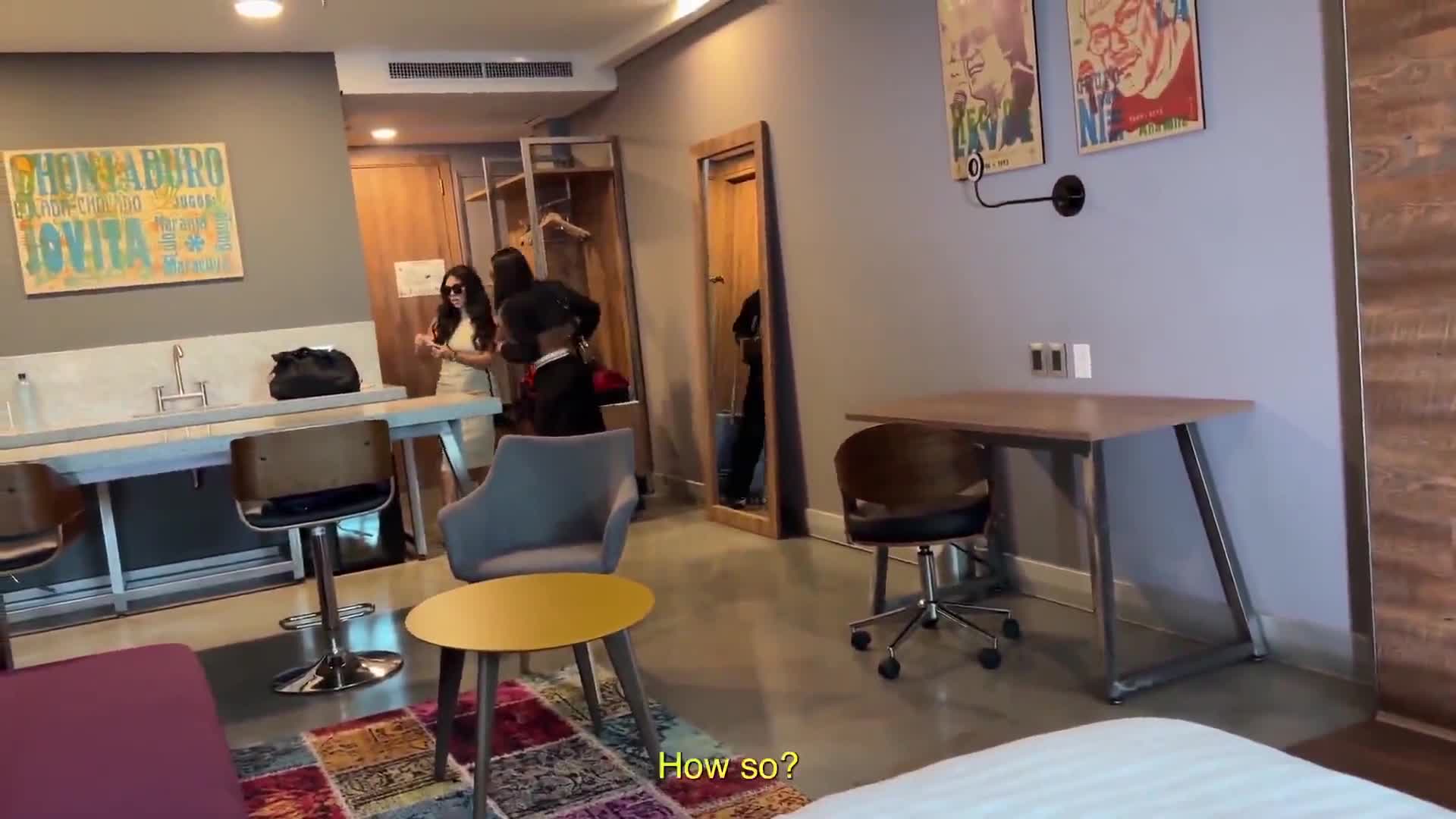 Daniela Antury Anal Threesome with a Stranger in the Hotel - Stranger - Hotel - Random Guy - Colombian - Hotel Threesome