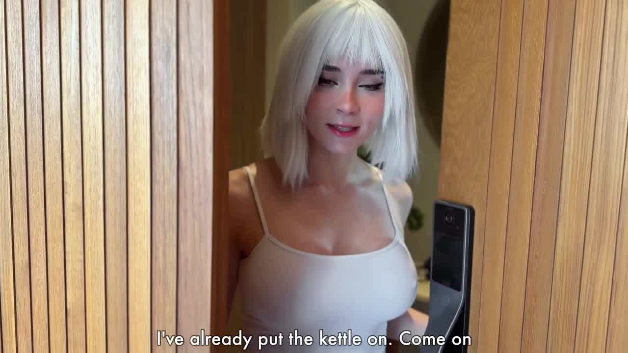 Sweetie Fox - Tea Time With My New Neighbor Turned Into Hard Anal Sex And Sloppy Deepthroat