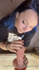 Big Titty Goth Egg Can Make Even A Dildo Cum With Her Mouth - Lightskin - ASMR Porn Video & Massage XXX | Fullthot