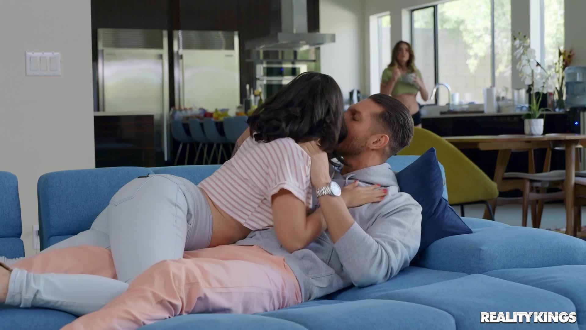 Gabbie Carter Tempts & Fucks Lasirena69's BF - Big Boobs - Blowjob - PAWG - Sex - Natural Big Tits - Cheating - Latina Blowjob - Venezuelan - Missionary - Pussy Licking