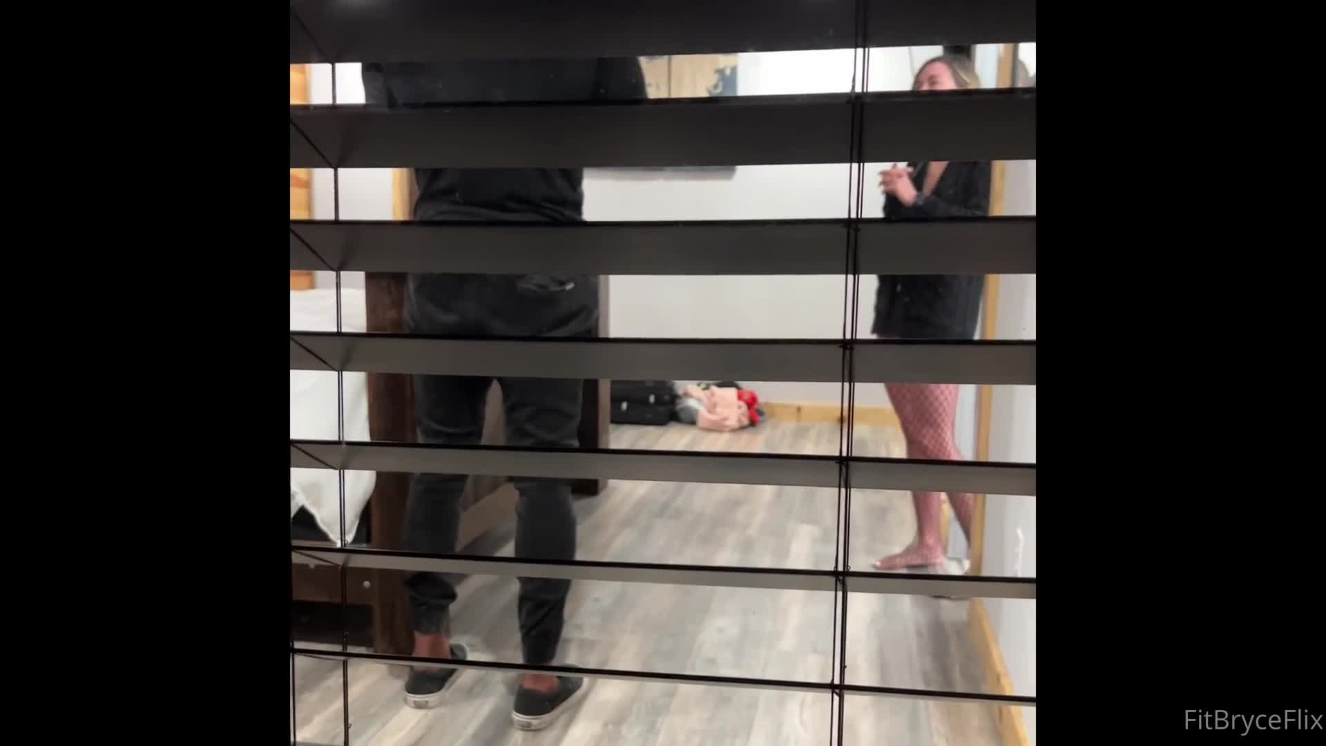 Bryce Adams Lets A Raw BBC Cum Inside Her - Sex - Blowjob - BBC - Cunnilingus - Small Tits - Petite - Big Cock - Fishnets - Large Penis - Tiny Pussy
