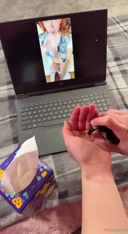Amouranth New Blue Lingerie POV Sextape - Blowjob - Sex - OnlyFans - OnlyFans Model - Redhead - Redhead Blowjob - Cowgirl - Underwear - Cowgirl POV