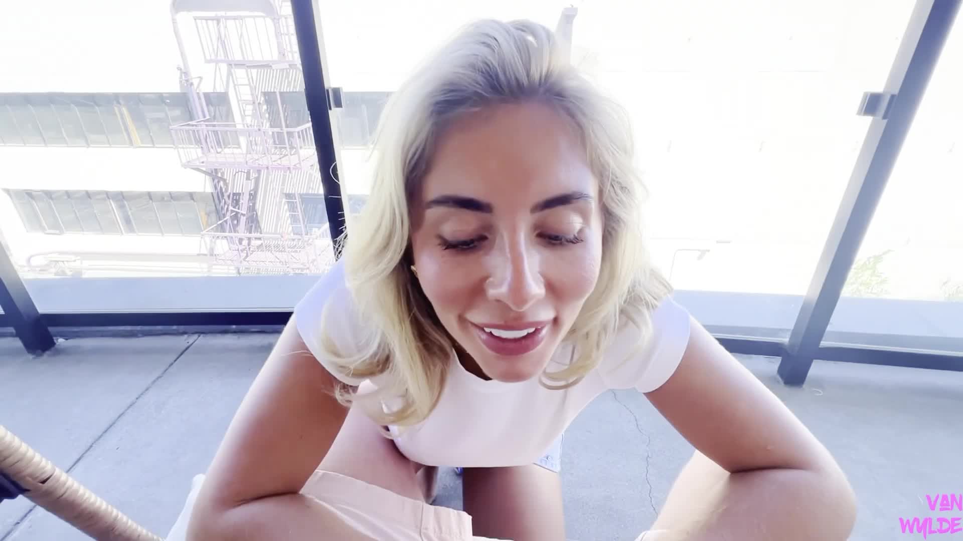 Bonnie Blue Blows A Dick In Upside Down POV - Blowjob - Sex - British - Big Ass Blonde - Blonde Teen - Blonde Blowjob - Blonde POV - Hot Blonde - BWC Deepthroat - BWC