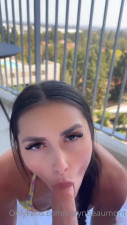 Caryn Beaumont Sucks A Cock On The Balcony - Blowjob - Outdoor - POV - Public - Balcony - Vertical Video - Cumshot - Public Nudity - Nudist - Australian - ASMR Porn Video & Massage XXX | Fullthot