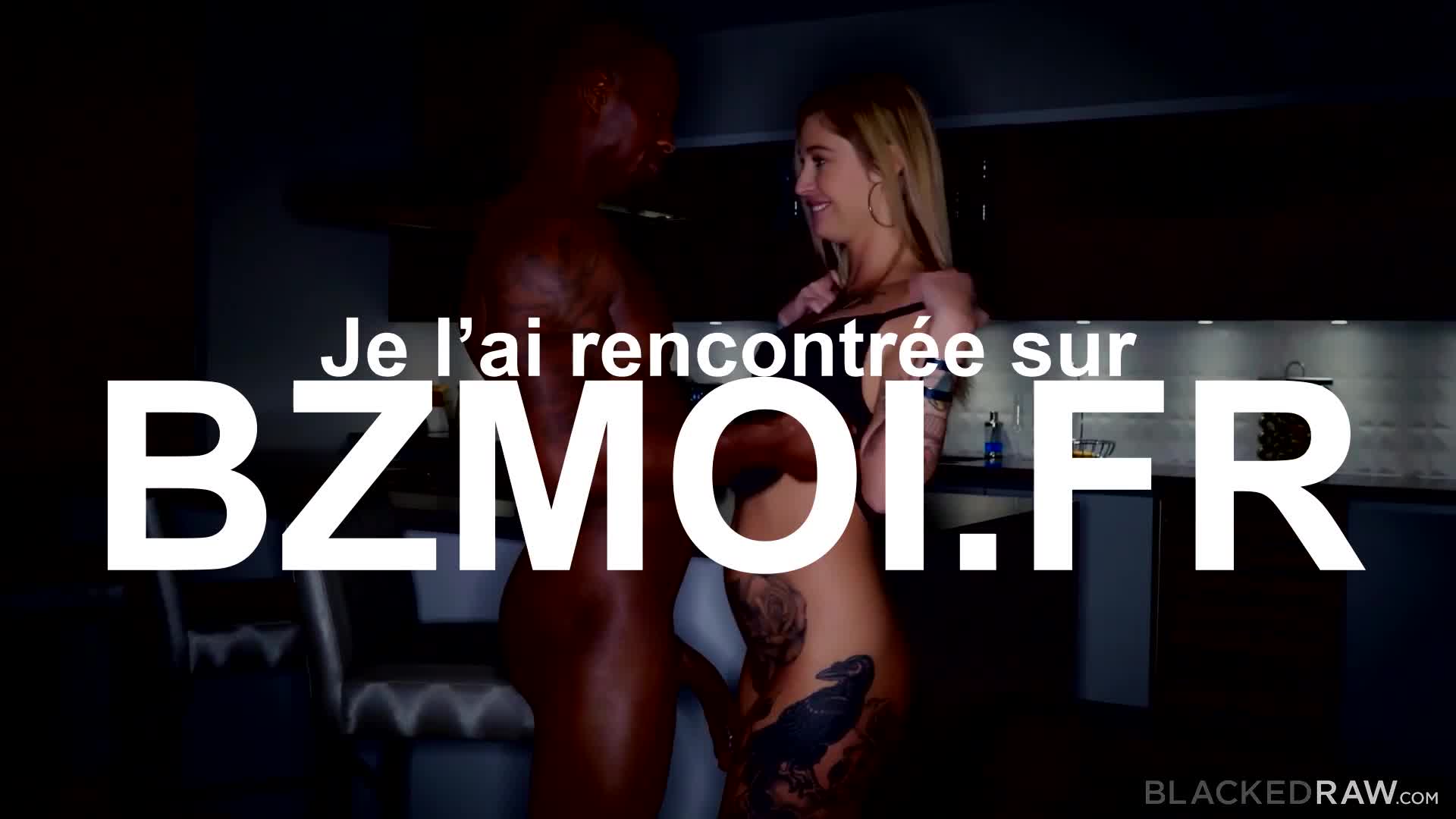 Kleio Valentien sauvagement baisé par un black